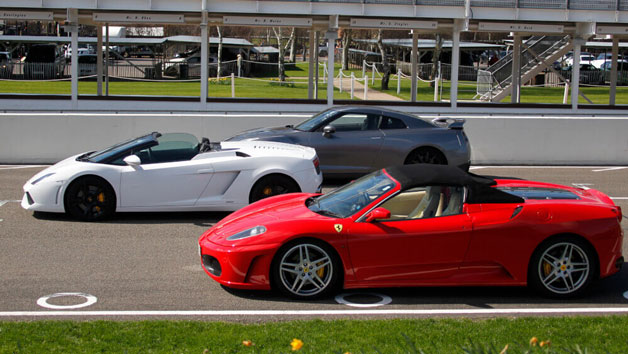 Triple Supercar Driving Blast at Goodwood for One Person