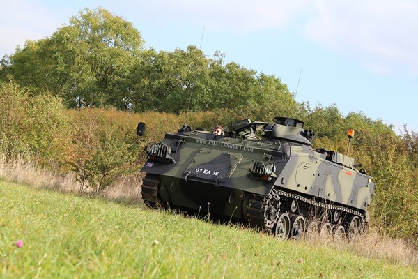 Half Day Tank Driving Experience (Drive 3 Vehicles £299.00)