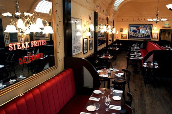 Three Course Meal and Sparkling Wine for Two at Café Rouge, Bath Three Course Meal and Sparkling Wine for Two at Café Rouge, Bath