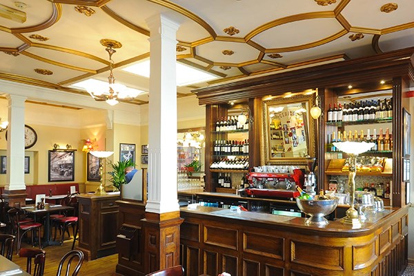 Three Course Meal and Sparkling Wine for Two at Café Rouge, Bury St Edmunds Three Course Meal and Sparkling Wine for Two at Café Rouge, Bury St Edmunds