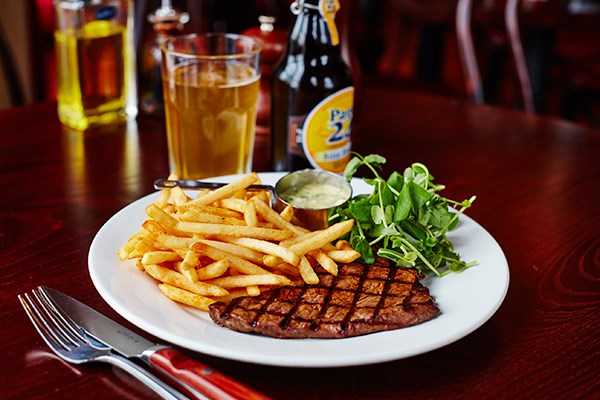 Three Course Meal and Sparkling Wine for Two at Café Rouge, Esher Three Course Meal and Sparkling Wine for Two at Café Rouge, Esher