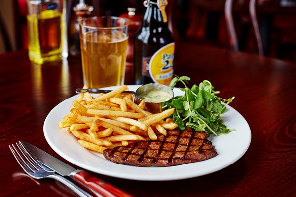Three Course Meal and Sparkling Wine for Two at Café Rouge, Harborne Three Course Meal and Sparkling Wine for Two at Café Rouge, Harborne