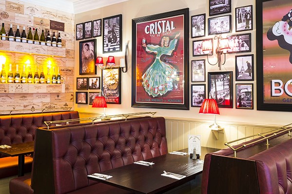 Three Course Meal and Sparkling Wine for Two at Café Rouge, Leicester Three Course Meal and Sparkling Wine for Two at Café Rouge, Leicester