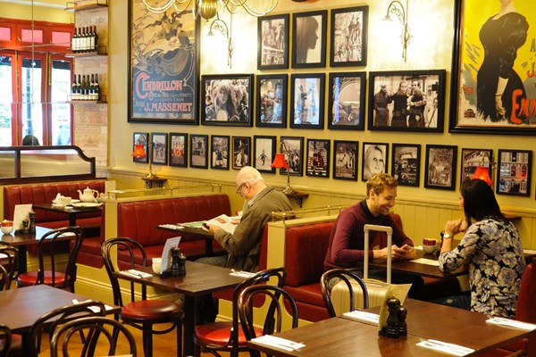 Three Course Meal and Sparkling Wine for Two at Café Rouge, Loughton Three Course Meal and Sparkling Wine for Two at Café Rouge, Loughton