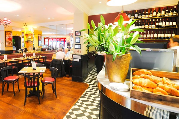Three Course Meal and Sparkling Wine for Two at Café Rouge, Salisbury Three Course Meal and Sparkling Wine for Two at Café Rouge, Salisbury