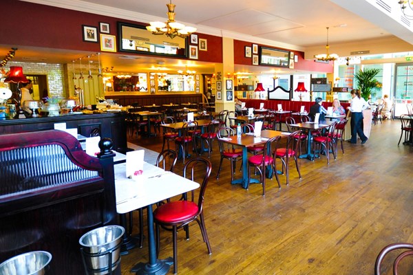Three Course Meal and Sparkling Wine for Two at Café Rouge, Sheffield Three Course Meal and Sparkling Wine for Two at Café Rouge, Sheffield