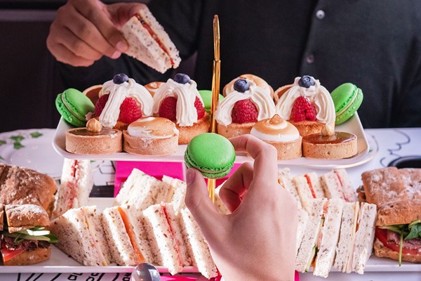 B Bakery Afternoon Tea London Bus Tour with Gin for Two B Bakery Afternoon Tea London Bus Tour with Gin for Two
