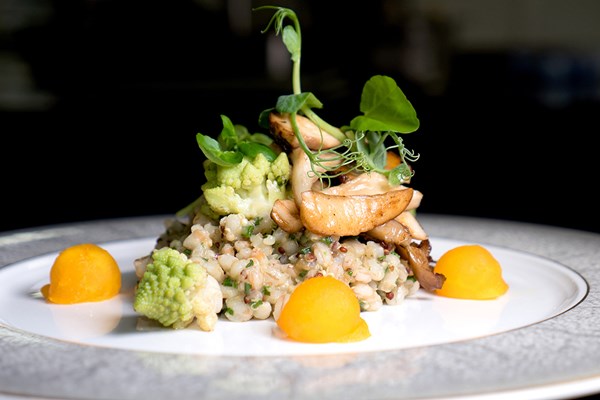 Three Course Dinner with a Bottle of Wine for Two at The Lowry Hotel Three Course Dinner with a Bottle of Wine for Two at The Lowry Hotel