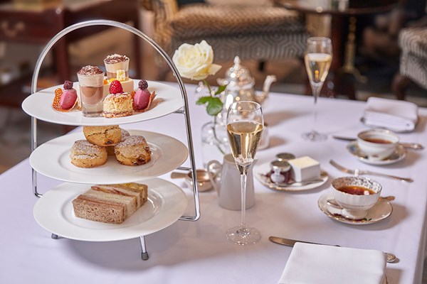 Afternoon Tea with a Glass of Champagne for Two at 5 Star Dukes Hotel London