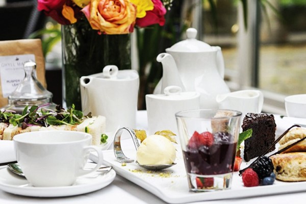 Afternoon Tea with Bubbles for Two at Ghyll Manor Afternoon Tea with Bubbles for Two at Ghyll Manor