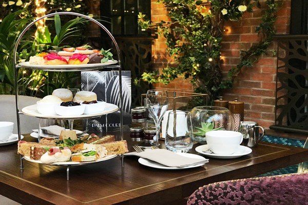 Afternoon Tea with Bottomless Bubbles for Two at Grosvenor Pulford Hotel and Spa