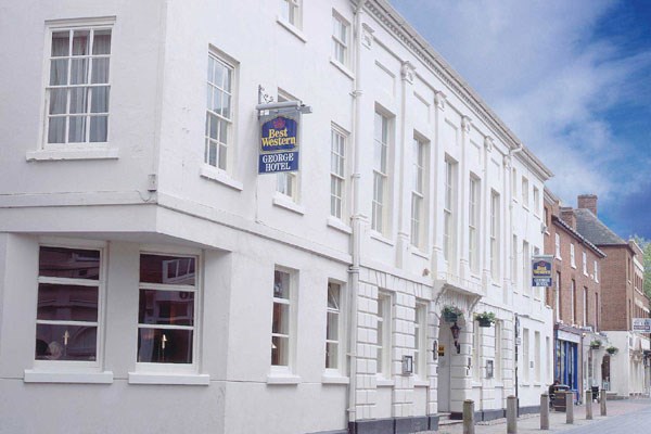 Overnight Stay with Dinner at Best Western George Hotel for Two