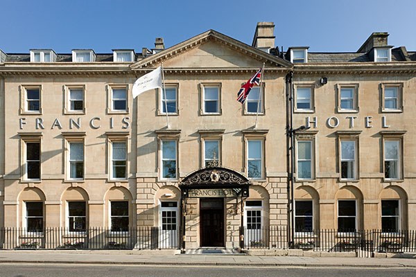 Overnight Break with Breakfast for Two at Francis Hotel Bath