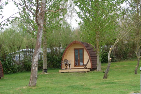 Overnight Glamping Break with a Bottle of Wine or Bubbles at Daisy ...