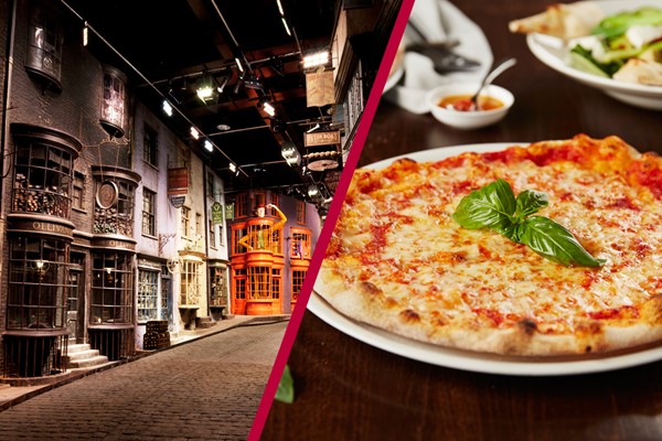 Entry to The Making of Harry Potter Tour and Three Course Meal for Two at Prezzo Entry to The Making of Harry Potter Tour and Three Course Meal for Two at Prezzo