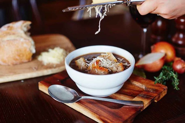 Three Course Meal and Sparkling Wine for Two at Café Rouge, Newbury Three Course Meal and Sparkling Wine for Two at Café Rouge, Newbury