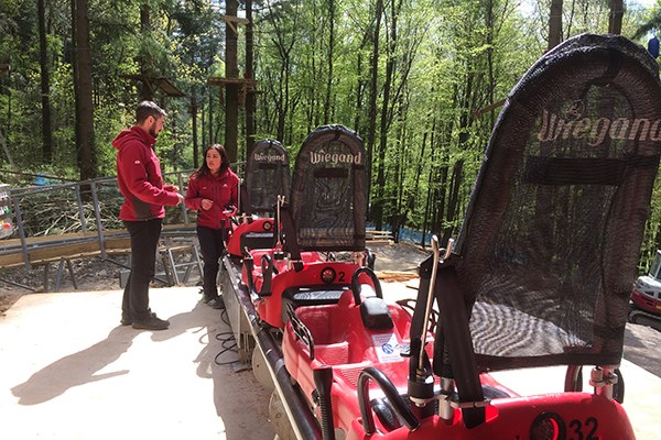 Fforest Coaster Ride At Zip World | Red Letter Days