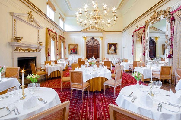 Three Course Meal with Wine for Two at Hintlesham Hall Hotel Three Course Meal with Wine for Two at Hintlesham Hall Hotel