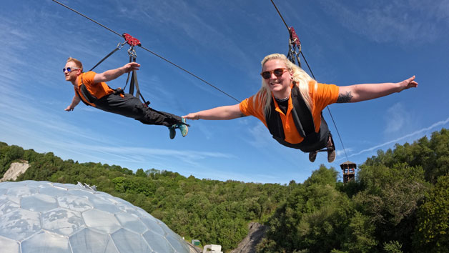 Hangloose Skywire at the Eden Project for One