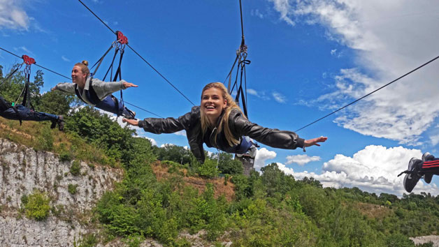 Hangloose Skywire for Two at Bluewater