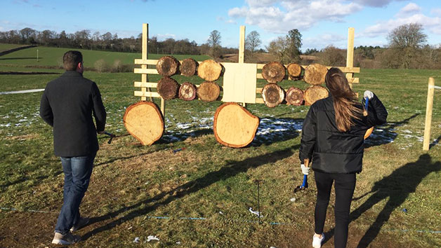 Axe Throwing Experience for Two at Devon Country Pursuits