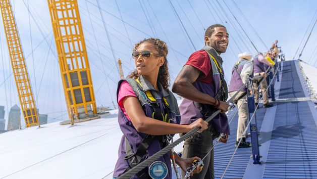 Up at The O2 Climb Experience for Two