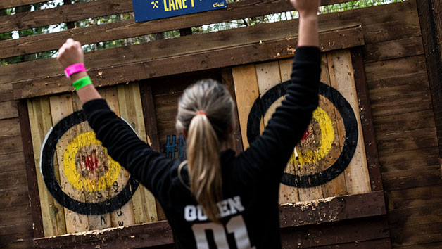 Axe Throwing For One Adult At Go Ape Red Letter Days