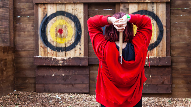 Axe Throwing for Two Adults at Go Ape