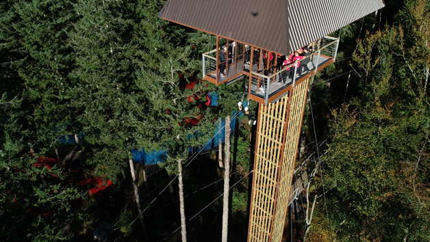 Entry to Plummet 2 for Two at Zip World Fforest