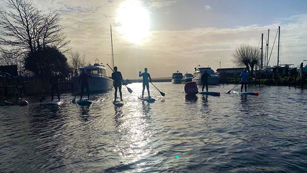 Stand Up Paddleboarding Taster Session for Two with The SUP School