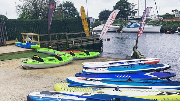 Stand Up Paddleboard or Kayak Hire at The SUP School for Two