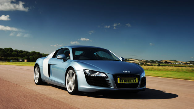 Audi R8 Thrill at Thruxton