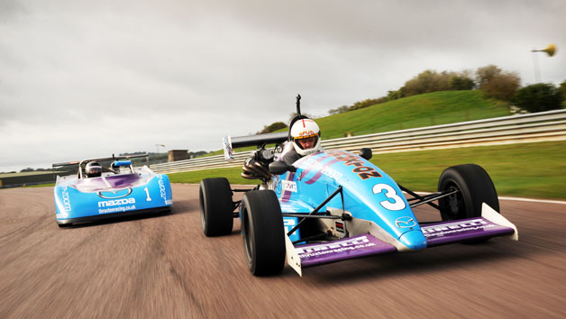 Triple High-Speed Passenger Ride at Thruxton