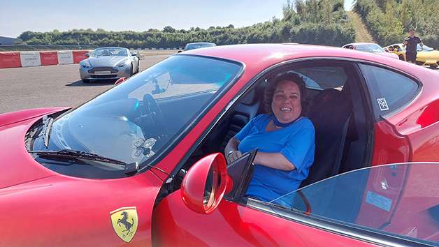 Blind Adapted Supercar Passenger Experience - Triple Car Blast for One with AbleNet