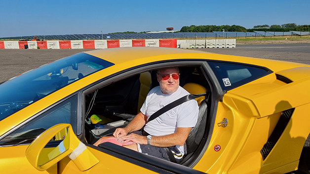 Blind Adapted Supercar Passenger Experience - Single Blast for One with AbleNet