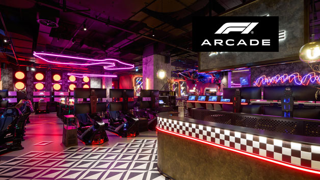 F1® Arcade The Ultimate Simulator Racing Experience for Two with Sharing Plates and Drinks picture