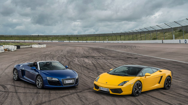 Double Supercar Driving Blast at a Top UK Race Track