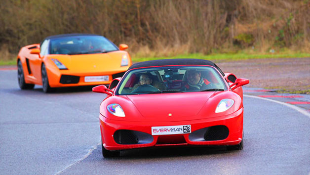 Double Supercar Driving Blast for Juniors and Free High Speed Passenger Ride – Week Round