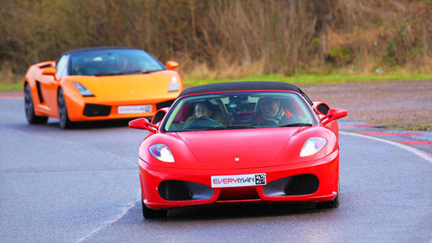 Double Supercar Driving Thrill for Juniors and Free High Speed Passenger Ride – Week Round