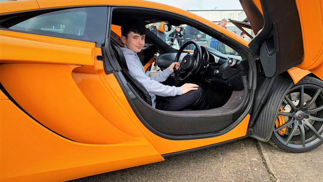 Supercar Driving Blast for Juniors and Free High Speed Passenger Ride – Week Round