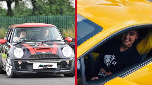 30 Minute Junior Driver Training in a Mini Cooper with a Three Mile Supercar Blast for One