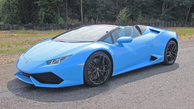 Triple Lamborghini Driving Experience for One and Free High Speed Ride