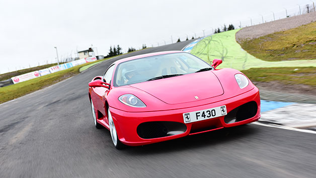 Ferrari Driving Thrill at Knockhill Racing Circuit in Scotland for One