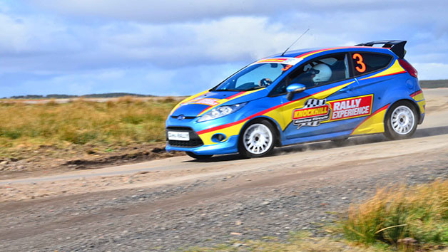 Rally Driving at Knockhill Racing Circuit in Scotland for One