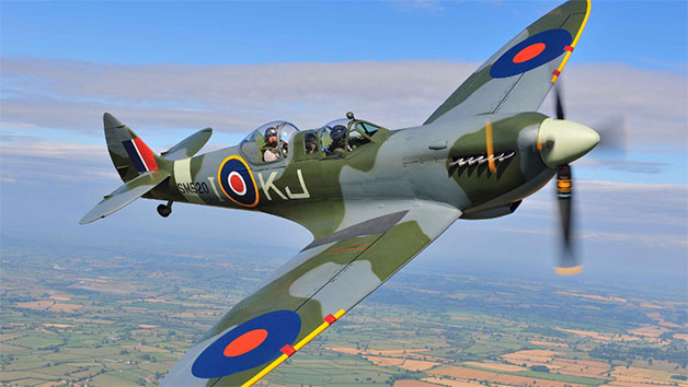 Flight In A Spitfire Over The English Channel