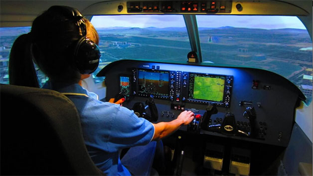 Piper PA-28 Cherokee Flight Simulator for One