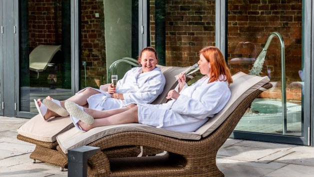 Premium Spa Day with 25 Minute Treatment and Afternoon Tea or Lunch for Two at Stratton House Hotel