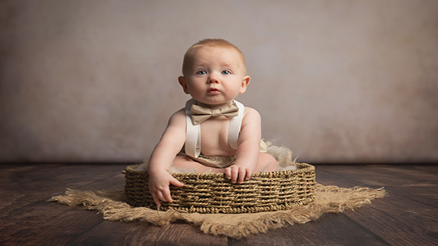 My First Year Photoshoot Package with £50 off voucher – UK Wide picture