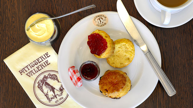 Cream Tea at Patisserie Valerie for Two