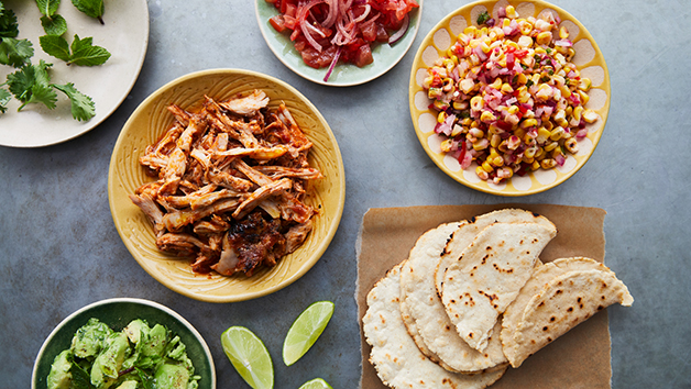 Mexican Street Food Class at The Jamie Oliver Cookery School for One
